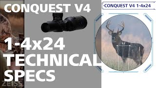 Conquest V4 14x24 Technical Specifications [upl. by Nyllewell47]