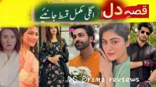 QissaeDil  Episode 26 amp30 reviews   Azfar Rehman amp Hina Afridi RS Drama reviews [upl. by Nosmoht]