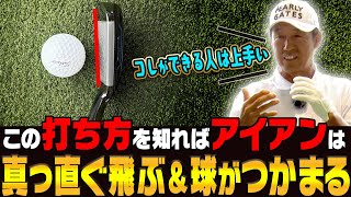 芹澤信雄プロお墨付き！アイアンが曲がらなくなるシンプルな打ち方を解説します。【かえで】 [upl. by Aislehc]