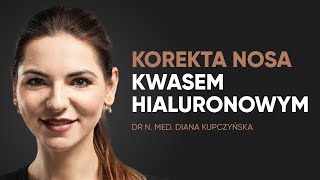 Korekta nosa kwasem hialuronowym – najczęstsze pytania [upl. by Osnohpla153]