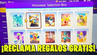 🎁 COMO CANJEAR 6 NUEVOS CODIGOS de REGALOS GRATIS en POKEMON UNITE 🎁 [upl. by Ecienal]