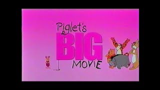 Prosiaczek i przyjaciele 2 2003 Piglets Big Movie zwiastun VHS [upl. by Idihc]