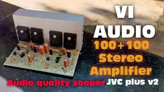 Vi audio stereo amplifierMalayalam review [upl. by Ylatan]