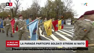 IMNUL ROMÂNIEI A ÎNCEPUT PARADA DE 1 DECEMBRIEȘtiri B1TV1 dec 2023 [upl. by Htnamas]