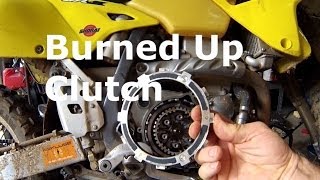 Rekluse Burned Up Clutch [upl. by Nezam]