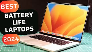 Top 5 Best Battery Life Laptops to buy in 2024 [upl. by Abey787]