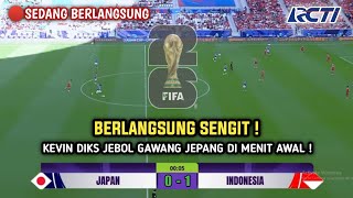 🔴LIVE  JAM TAYANG BERUBAH  INDONESIA VS JEPANG MATCH KE 5 GRUP C KUALIFIKASI PIALA DUNIA 2026 Ilu [upl. by Skye]