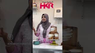 Whipping cream ko dark colour kerne ka tareeka whipping cream hack hkrbakingacademy hkrshorts [upl. by Khosrow]