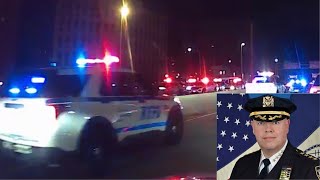 NYPD CHIEF OF DEPARTMENT 1013 Arrests 4 PERPS at Gunpoint on LIE  Radio Traffic amp Quick Video [upl. by Mumford]