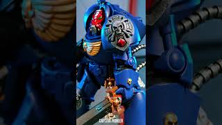 JOYTOY 118 Warhammer 40K Ultramarines Terminator Squad Sergeant with Power Sword and Teleport Homer [upl. by Lawlor]