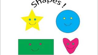 Learn English For Children Shapes Circle Triangle Square [upl. by Danya]