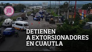 Detienen a extorsionadores en Cuautla [upl. by Yelyk183]