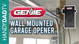 GENIE Wall Mounted Garage Door Opener  Worth it [upl. by Juliette]