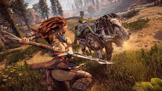 Fighting amp Taming Strider  Horizon Zero Dawn Gameplay 3 [upl. by Jerrilyn]