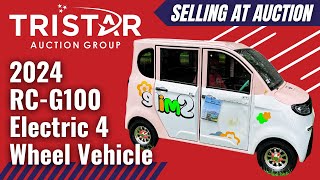 2024 RC G100 Electric 4 Wheel Vehicle 3158  Selling at auction [upl. by Haniraz]