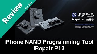 iRepair P12 NAND hard disk Programming 【Review】 [upl. by Ogait342]