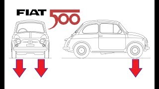 Come sostituire la balestra anteriore su Fiat 500 epoca [upl. by Bonnibelle]