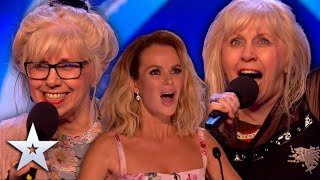 The Judges are SHOCKED by Jenny Darrens ROCKSTAR transformation  Britains Got Talent [upl. by Gabbey]