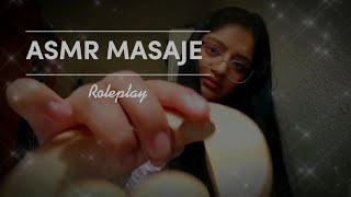 ASMR Masaje y liberación de energía masaje en rostro Roleplay [upl. by Nivrae79]