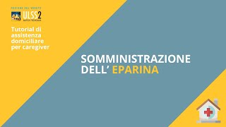 Somministrazione delleparina [upl. by Cir]