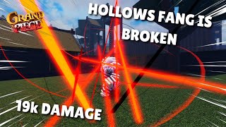 GPO HOLLOWS FANG IS A TOP 3 WEAPON 19k DAMAGE [upl. by Inittirb]