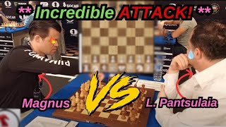 Levan was impressed  Magnus Carlsen vs Levan Pantsulaia [upl. by Becket886]