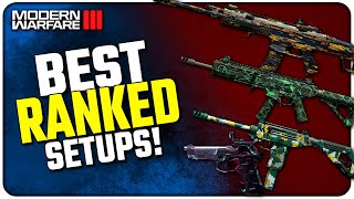 BEST Ranked Play Setups in Modern Warfare III [upl. by Milzie]