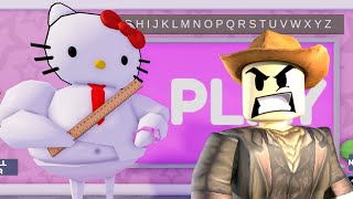 AKU JUMPA MS HELLO KITTY DALAM ROBLOX SCHOOL BREAKOUT [upl. by Lester]