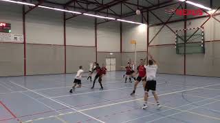 Korfbal zaalcompetitie 20222023 Nexus 1 OZC 1 [upl. by Sire]