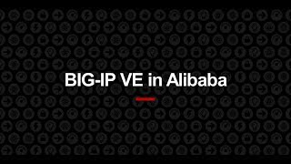 BIGIP VE in Alibaba Cloud [upl. by Nastassia917]