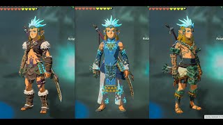 How to Find the Frostbite Armor Set Headdress Trousers Shirt  Zelda TOTK [upl. by Ajroj]