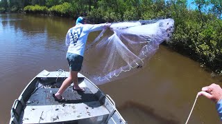 Burnett River Prawning Catch And Cook [upl. by Cousin]