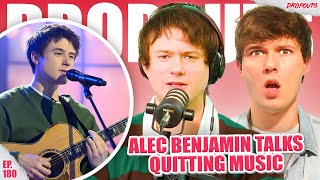 Alec Benjamin Talks Quitting Music Dropouts 180 [upl. by Sitarski418]