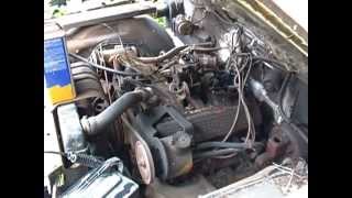 1962 Oldsmobile starting up 394 highcompression engine [upl. by Gawain280]