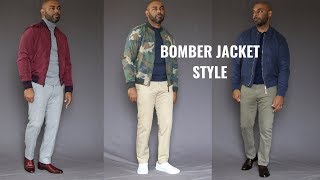 How To Wear A Bomber Jacket [upl. by Uzziel]