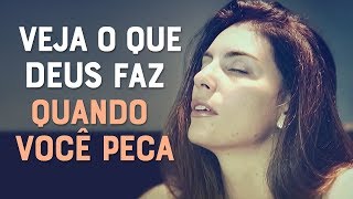 DESCUBRA O QUE DEUS FAZ QUANDO VOCÊ COMETE UM PECADO  Momento com Deus [upl. by Soo290]