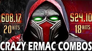 Mortal Kombat 1  Ermac Combos are Mind Blowing [upl. by Ordway]