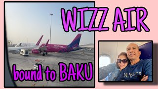 Wizz air take off and smooth landing…Abu Dhabi to Baku… [upl. by Seuqramed]