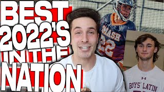 REACTING TO THE TOP 2022 LACROSSE COMMITS [upl. by Oyek]