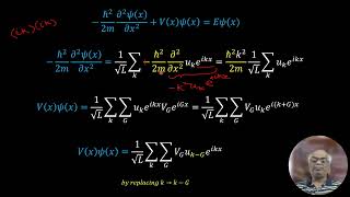 QMT 607U Tamil Bloch theorem periodic potential [upl. by Kir]