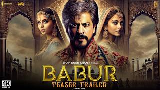 Babur  The Mughal Emperor  Trailer  Shah Rukh Khan Aishwarya Suhana Khan Aryan Khan  Tseries [upl. by Nnaeiluj]