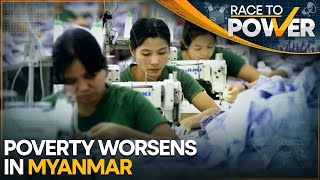 Myanmars Export Earnings Soar Workers See Little Benefit  Race To Power  WION [upl. by Ardnovahs601]