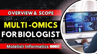 MULTI OMICS FOR BIOLOGIST What is Multi Omics Overview and Scope of MultiOmics bioinformatics [upl. by Gavrila]