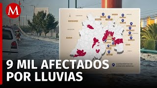 Secretaría de lluvias del Estado de México revela el resumen de las afectaciones por lluvias en 2023 [upl. by Koenraad536]