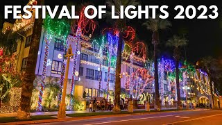 Mission Inn Festival of Lights 2023 Southern California’s best Christmas Lights Display [upl. by Nylcoj]