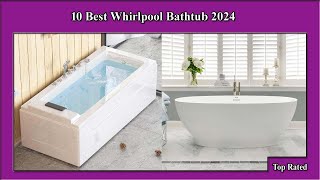 ✅ 10 Best Whirlpool Bathtub 2024  Best Whirlpool Bathtub [upl. by Aytak]