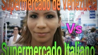 VENEZOLANA EN SUPERMERCADO ITALIANO [upl. by Saile]