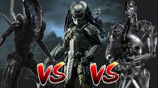 Alien VS Predator VS Terminator  BATTLE ARENA  DANCO [upl. by Care560]