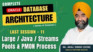 Last Session11  LARGEJAVASTREAMS POOL AND PMON PROCESS  ORACLE DB ARCHITECTURE [upl. by Thirion769]