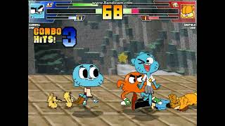 MUGEN battle 4968 TAWOG vs Garfield Series [upl. by Llebpmac881]